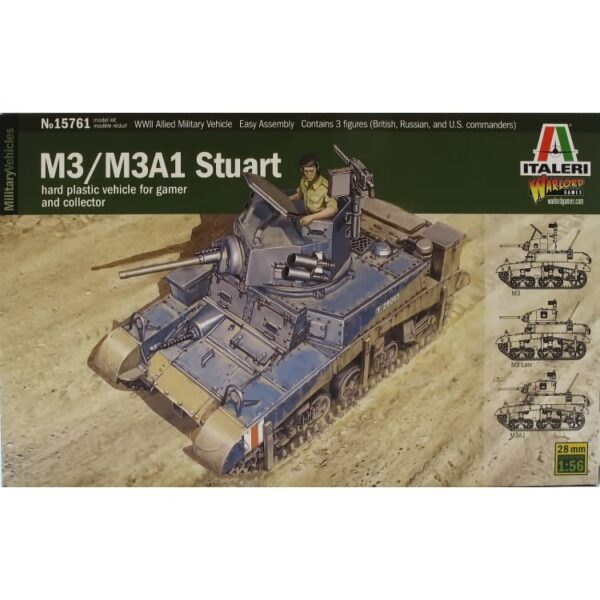 M3 Stuart Light Tank 1:56