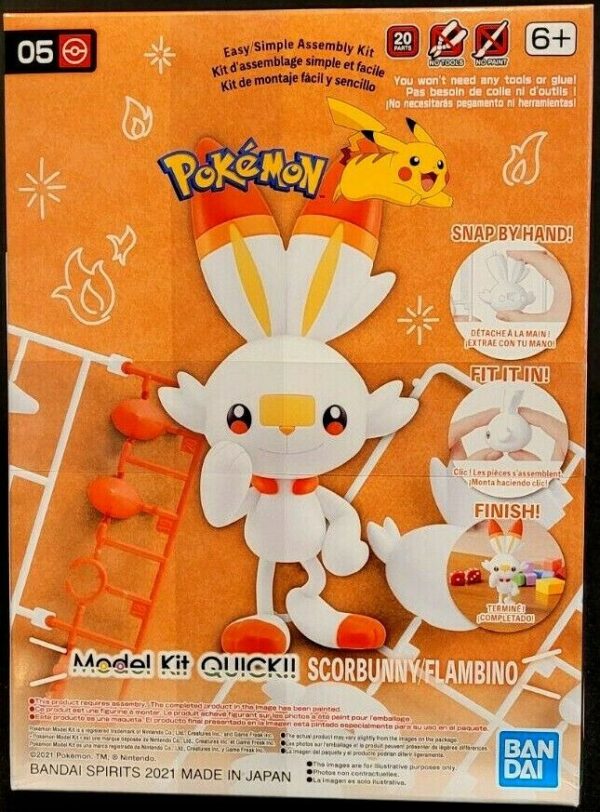 05 Scorbunny  'Pokemon'Model Kit