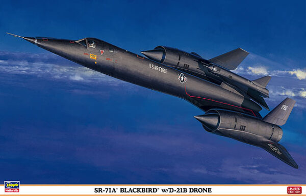 SR-71A Blackbird w/D-21B Drone 1:72