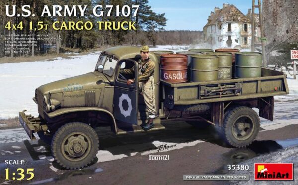 US Army G7107 4x4 1.5 Ton Cargo Trk 1:35
